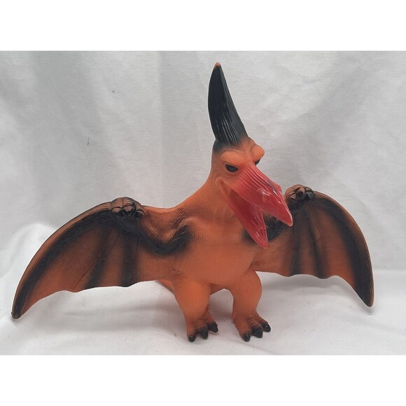 Soft Dinosaur Toy for Kids and Toddlers: Pterodactyl 10" Long by 9" Tall - Picture 1 of 9